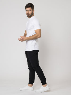 טי שירט עם צווארון High neck