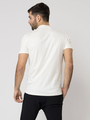 טי שירט עם צווארון High neck