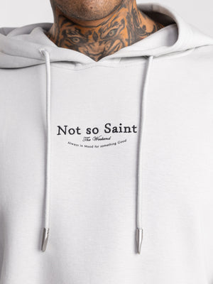 פוטר קפוצ''ון לגבר NOT SO SAINT