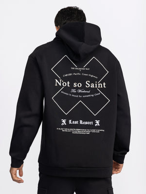 פוטר קפוצ''ון לגבר NOT SO SAINT