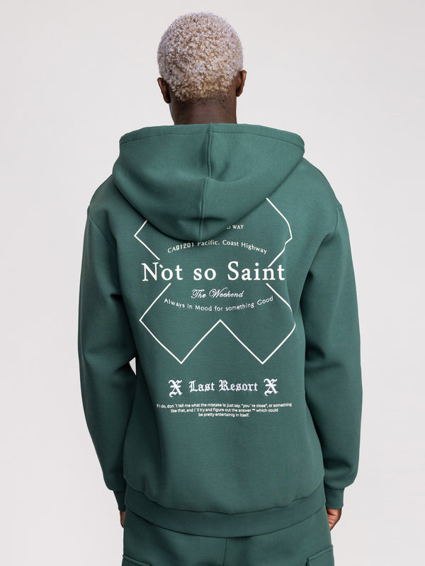 פוטר קפוצ''ון לגבר NOT SO SAINT