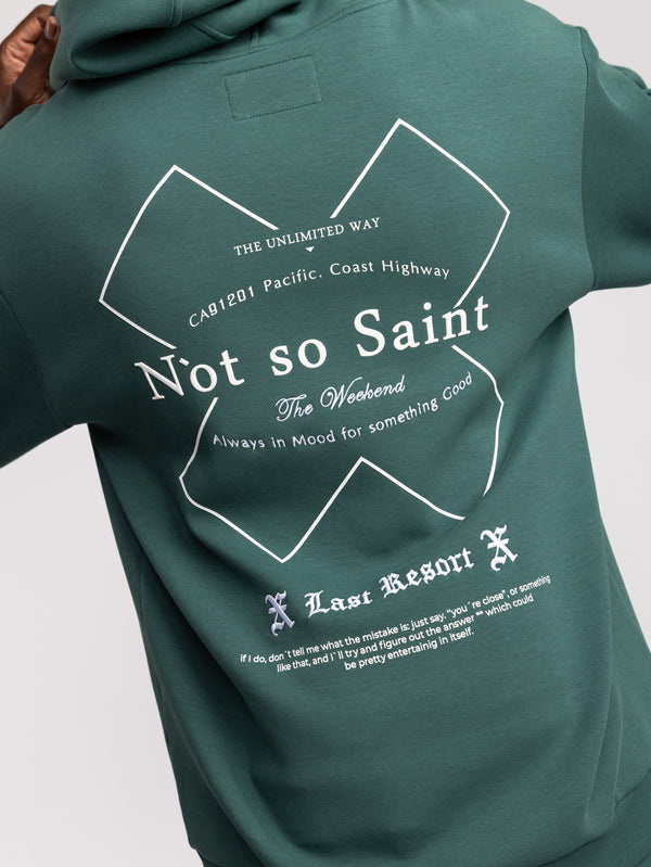 פוטר קפוצ''ון לגבר NOT SO SAINT