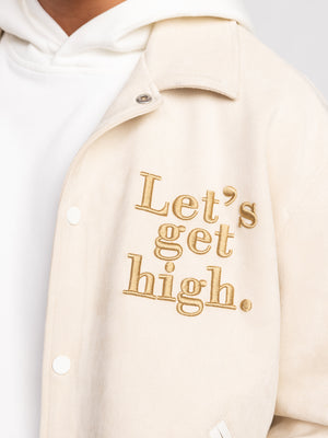 ג''קט בומבר לגבר LETS GO HIGH