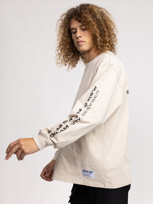 חולצת טישירט ארוכה לגבר BEREAL