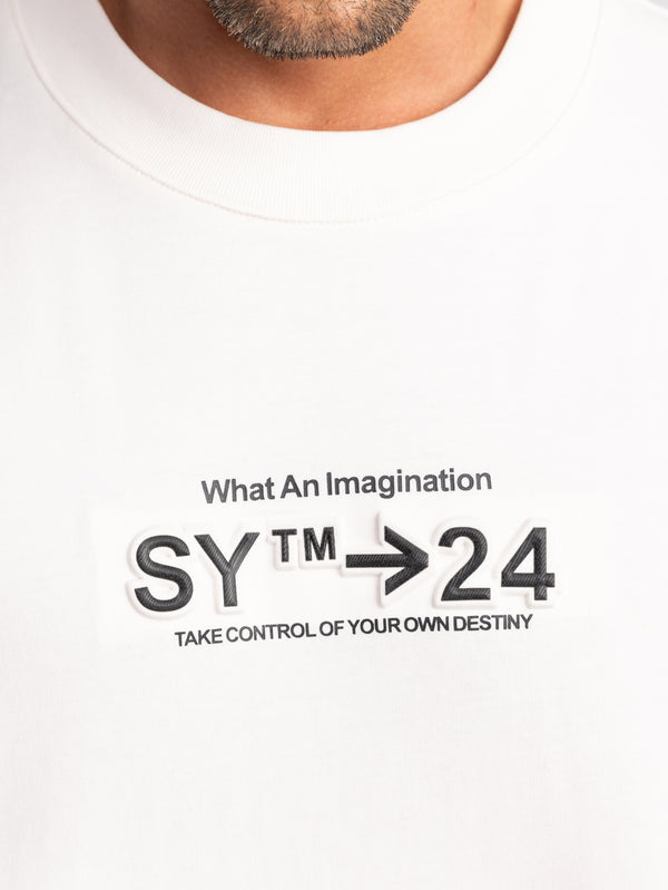 חולצת טישירט אוברסייז לגבר SY24