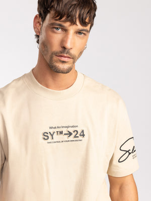 חולצת טישירט אוברסייז לגבר SY24