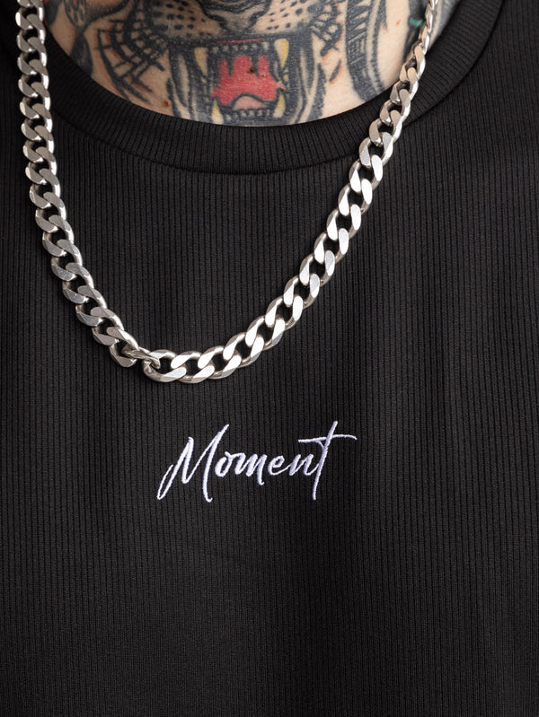 חולצת טי שירט אוברסייז לגבר Moment