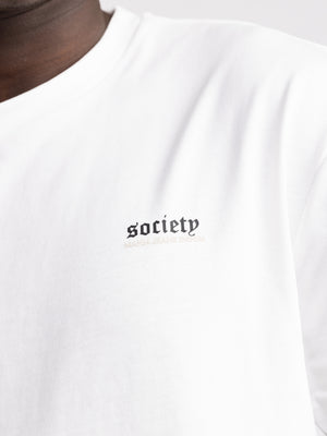 חולצת טי שירט אוברסייז לגבר  SOCIETY