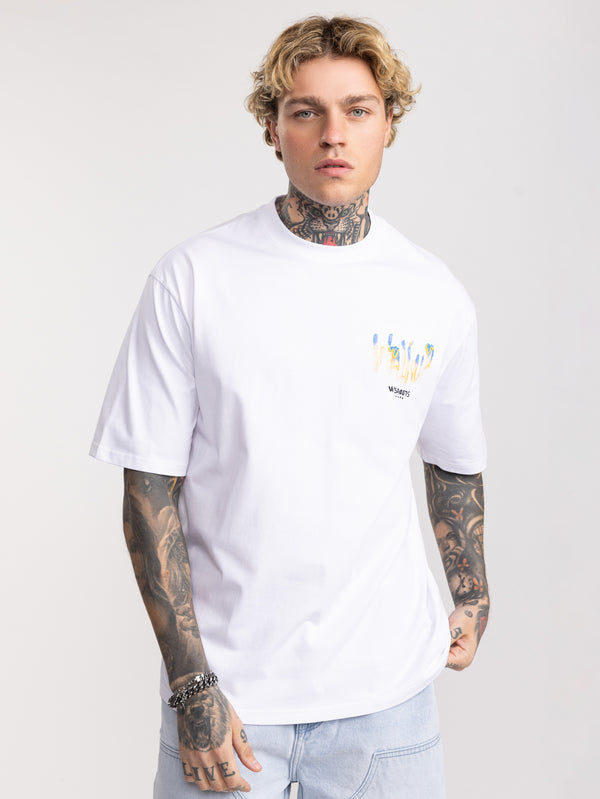 חולצת טי שירט אוברסייז לגבר WALKUP WEAR ETS