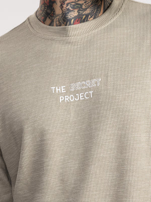 חולצת טי שירט אוברסייז לגבר PROJECT