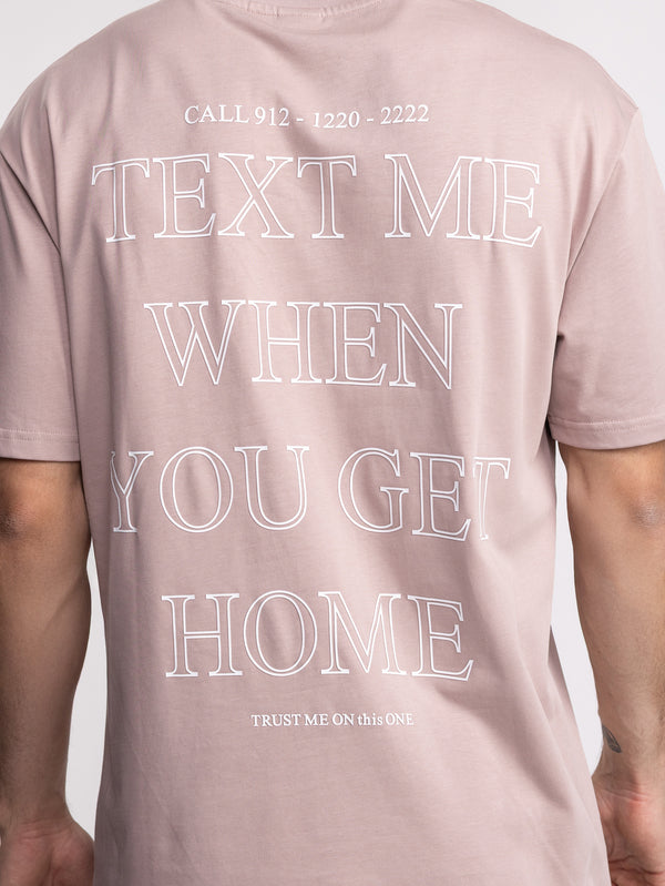 חולצת טי שירט אוברסייז TEXT ME