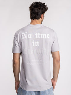 חולצת טי שירט לגבר No time in eternity