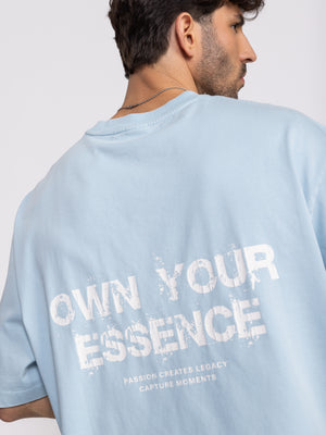 טי אוברסייז לגבר OWN YOUR ESSENCE