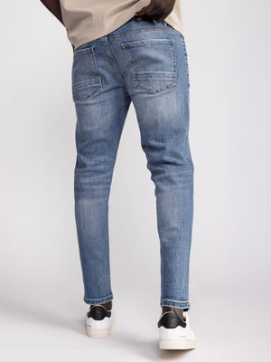 מכנסי ג''ינס CLASSIC לגבר בגזרת SUPER SKINNY
