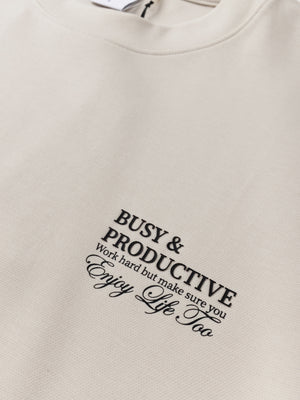 מכנסיים קצרים BUSY AND PRODUCTIVE