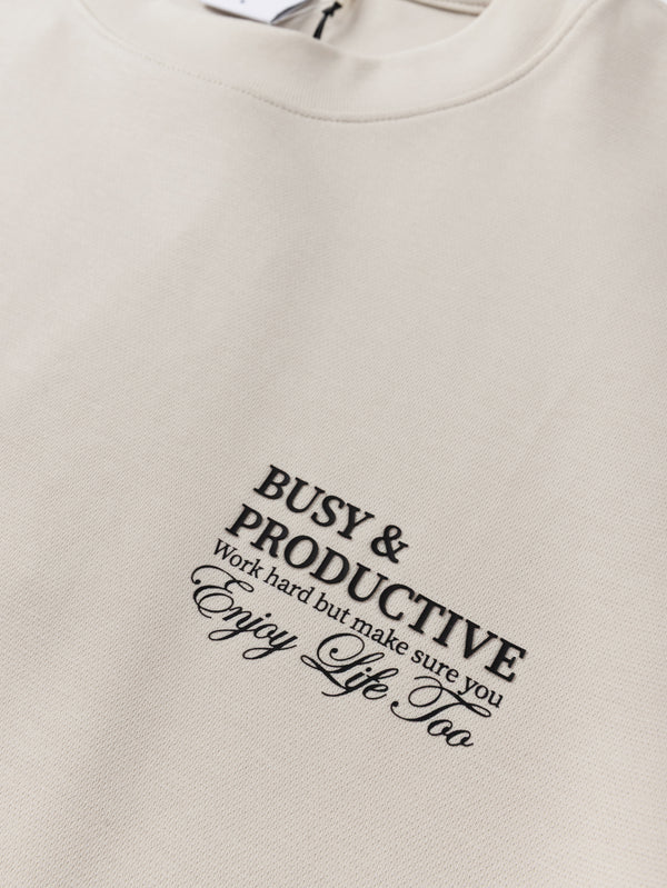 מכנסיים קצרים BUSY AND PRODUCTIVE