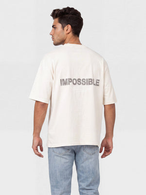 טישרט אובר סייז  IMPOSSIBLE