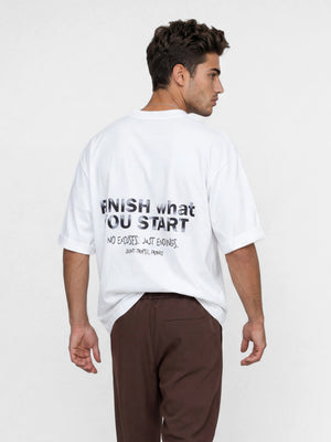 טישרט אובר סייז FINISH