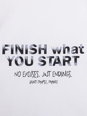 טישרט אובר סייז FINISH
