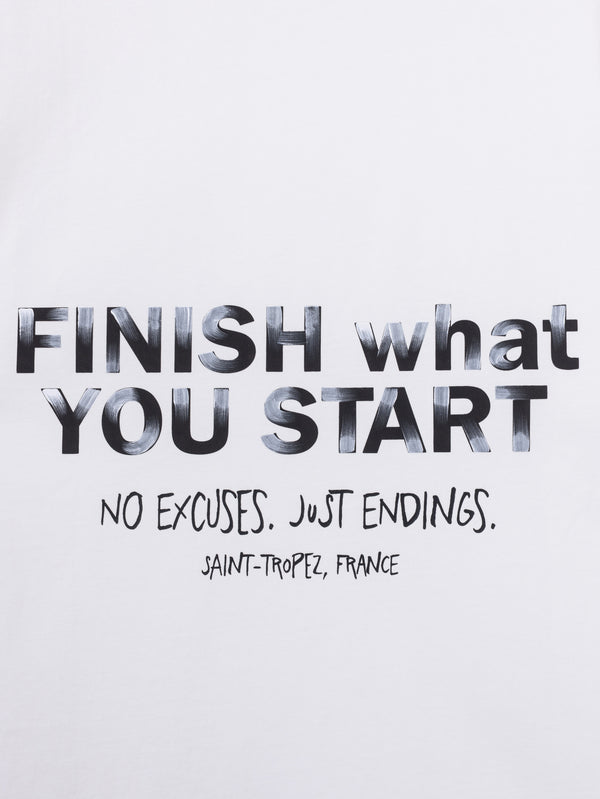 טישרט אובר סייז FINISH