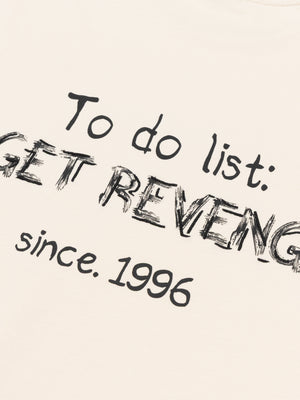 טי שירט לגבר TO DO LIST