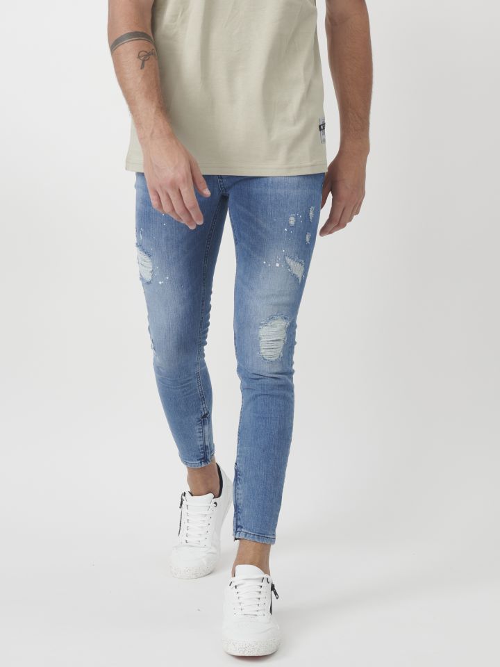 ג`ינס עם חגורה נשלפת