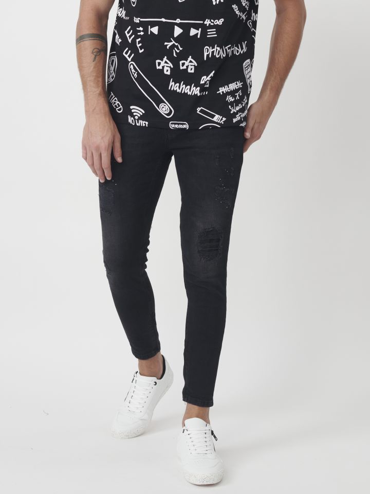 ג`ינס עם חגורה נשלפת