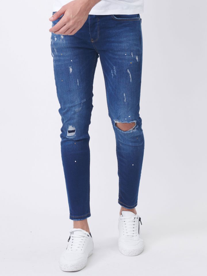 ג’ינס עם שטיפה