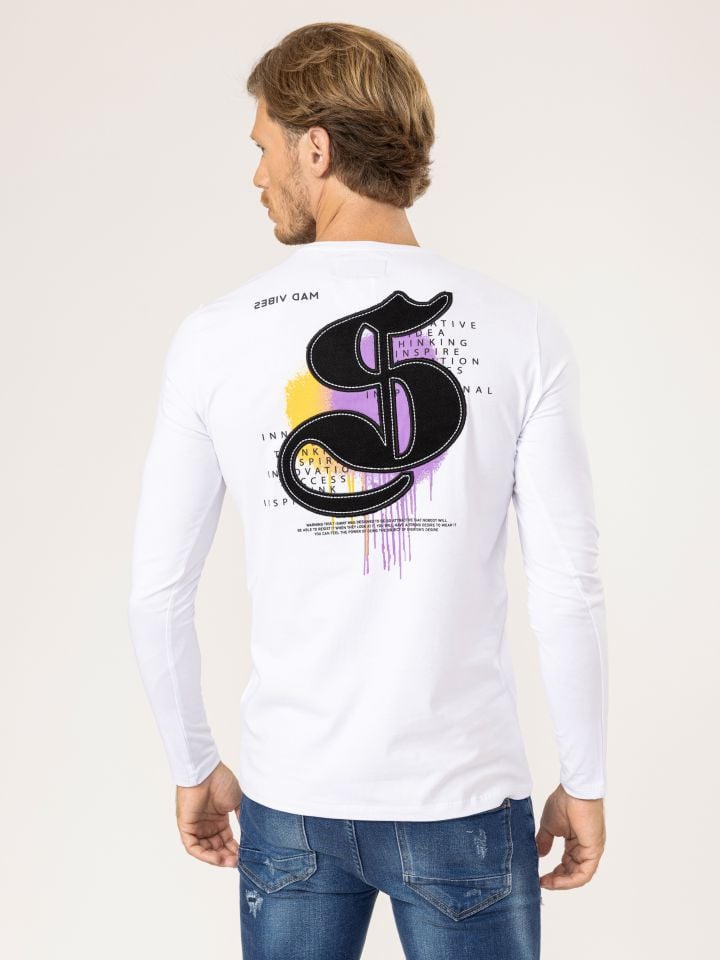 טי שירט שרוולים ארוכים S