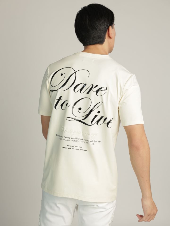 טי שירט DARE TO LIVE