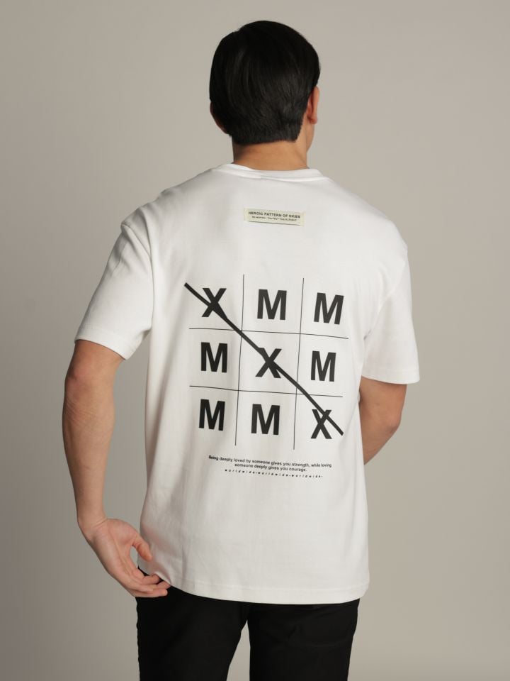 טי שירט קצרה לגבר X