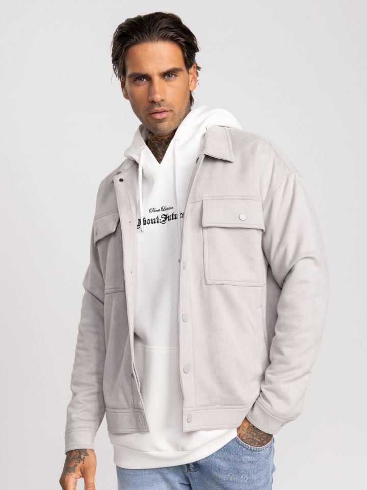 גקט לגבר עם כיסים בחזית