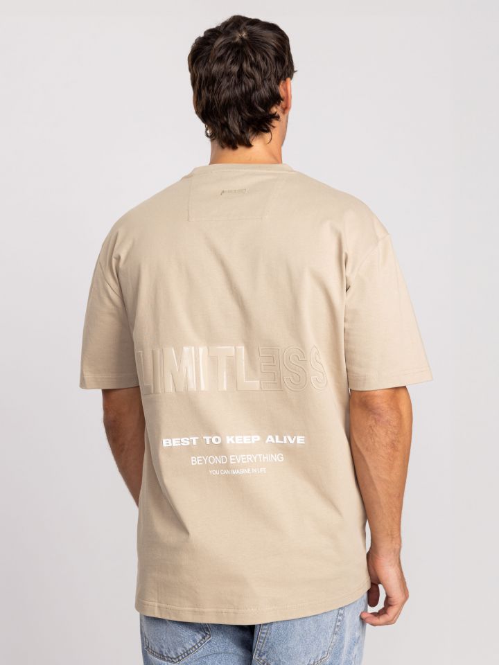 טי שירט לגבר LIMITLESS