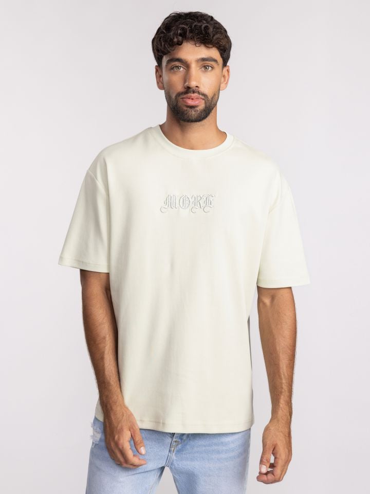 חולצת טישירט אוברסייז לגבר MORE
