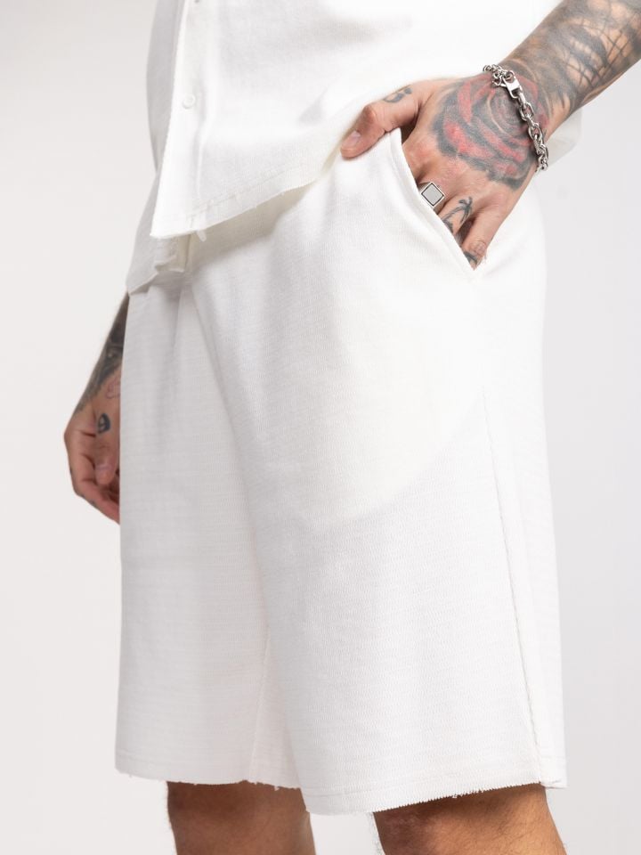 מכנסי ריזורט לגבר עם טקסטורה