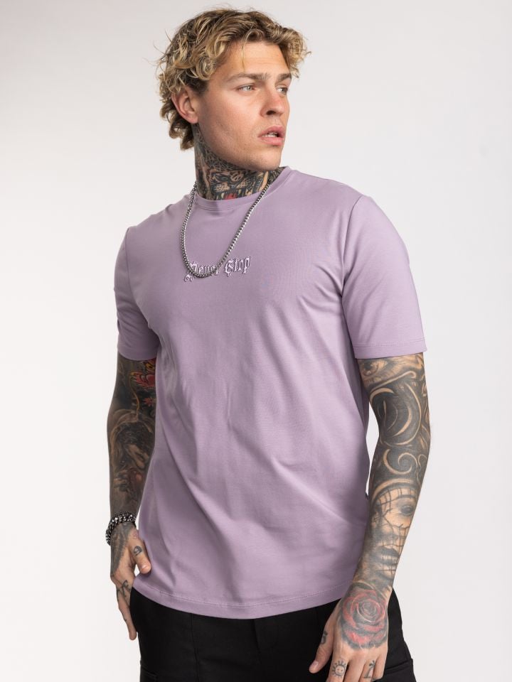 חולצת טישירט לגבר NEVER STOP