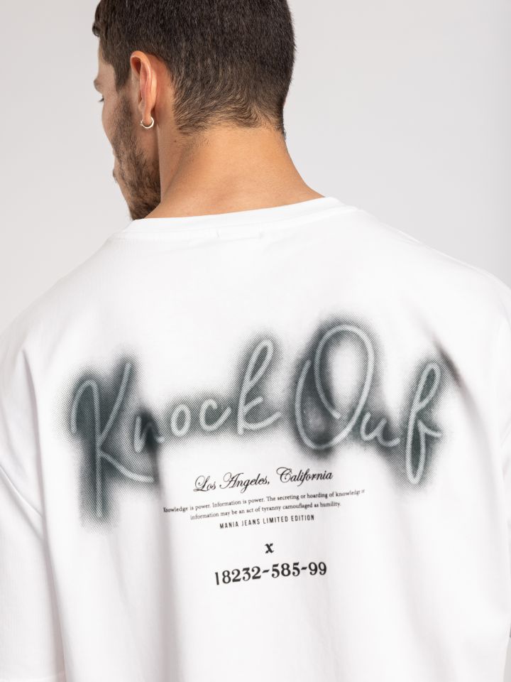 חולצת טישירט לגבר KNOCKOUT