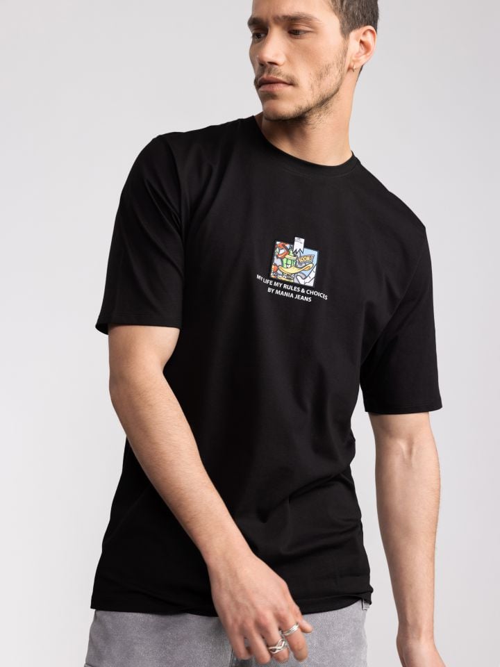 חולצת טי שירט לגבר BOOM