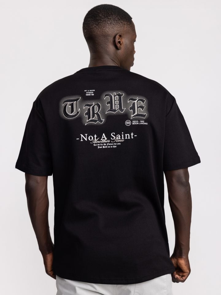 טי שירט אוברסייז לגבר SAINT