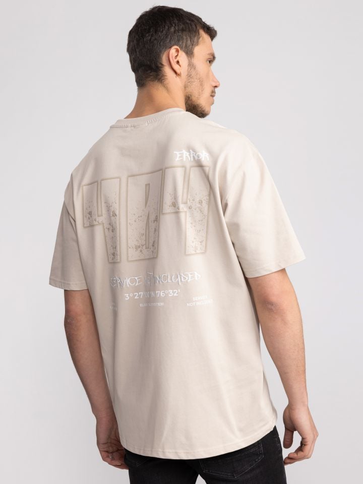 טישרט אובר סייז לגבר ERROR