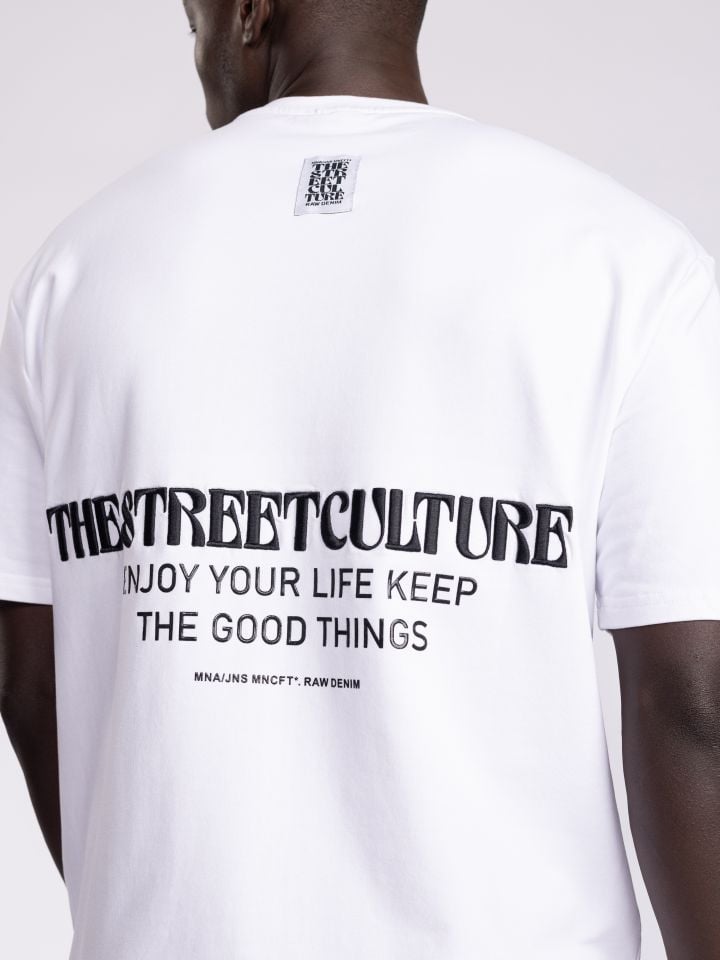 חולצת טי שירט אוברסייז לגבר CULTURE