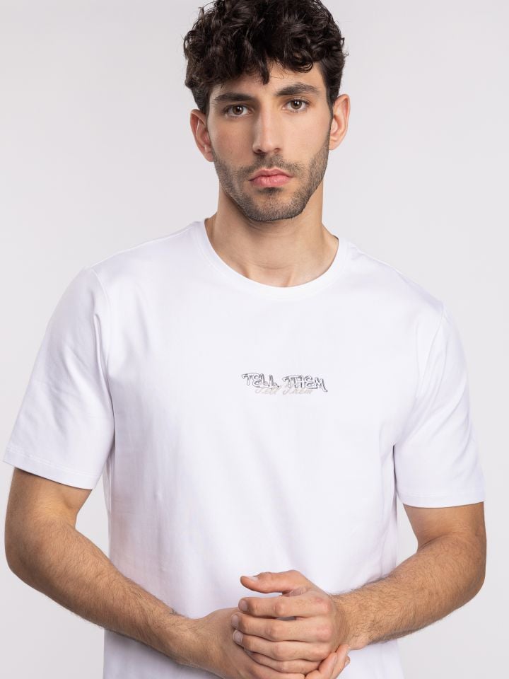 חולצת טי שירט לגבר Tell Them