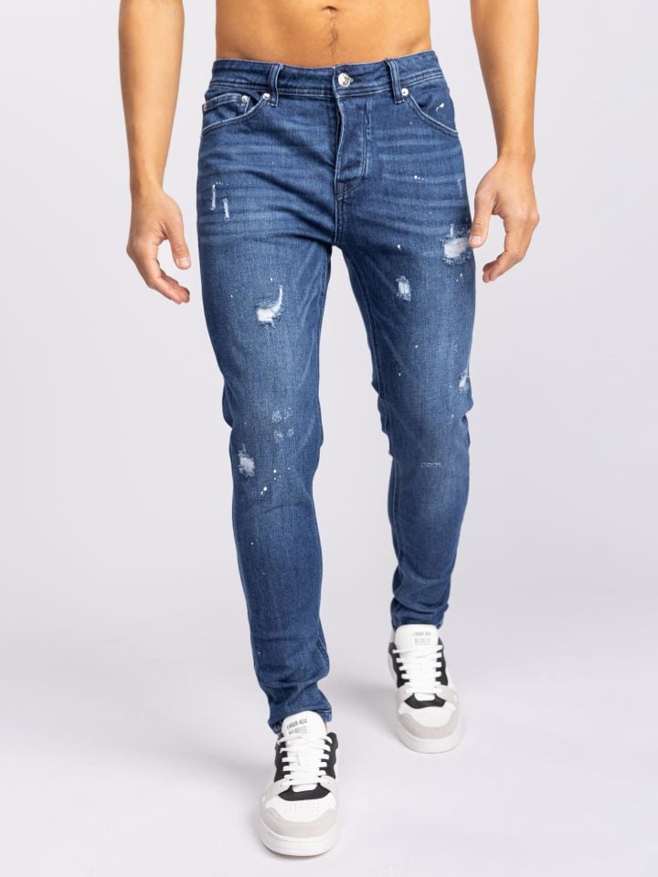מכנסי ג’ינס לגבר SUPER SKINNY PLUS