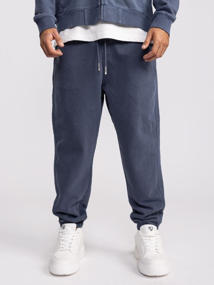 מכנסי טרנינג עם גומי ושרוך להתאמה