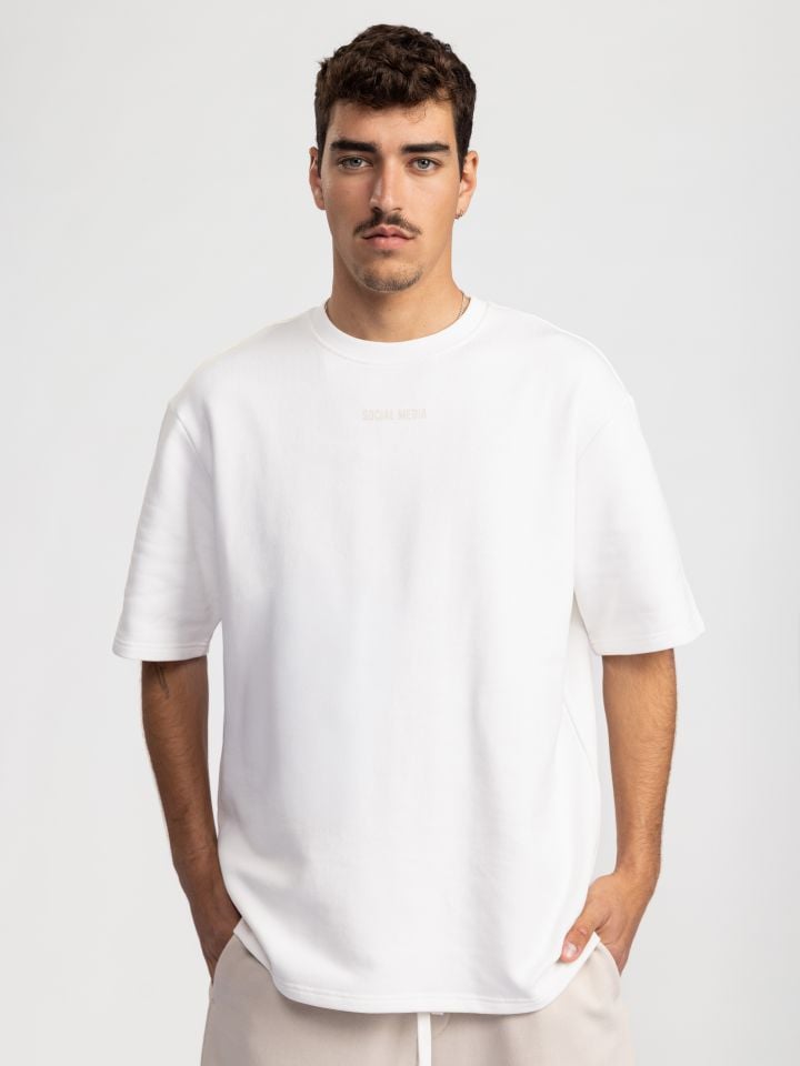 טי שירט לגבר SOCIAL MEDIA