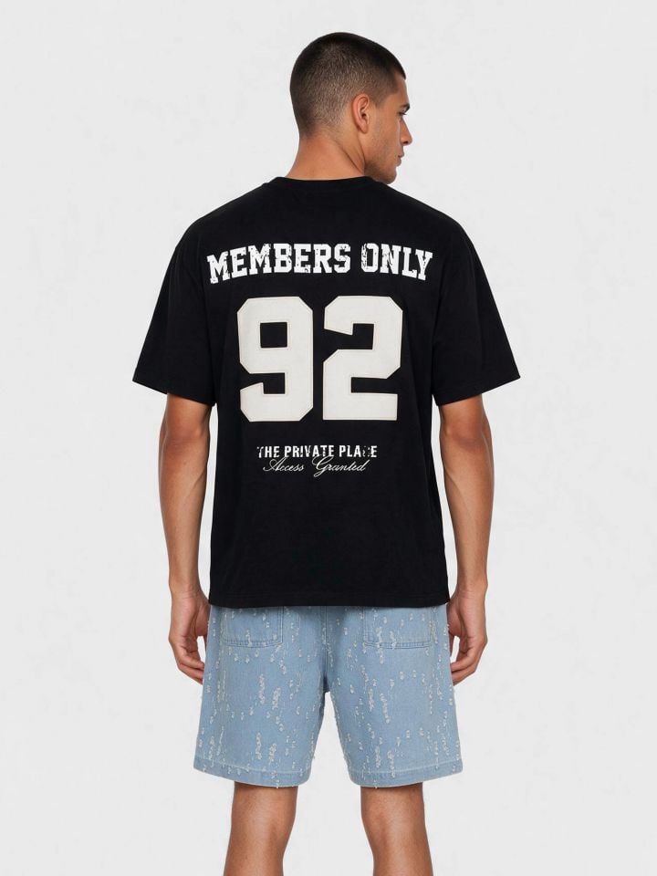 טישרט אובר סייז לגבר MEMBERS