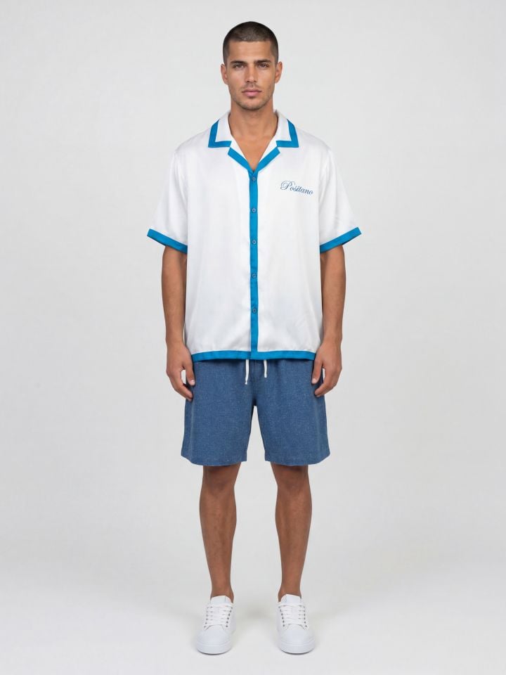 ברמודות בד עם בטקסטורה מנוקדת