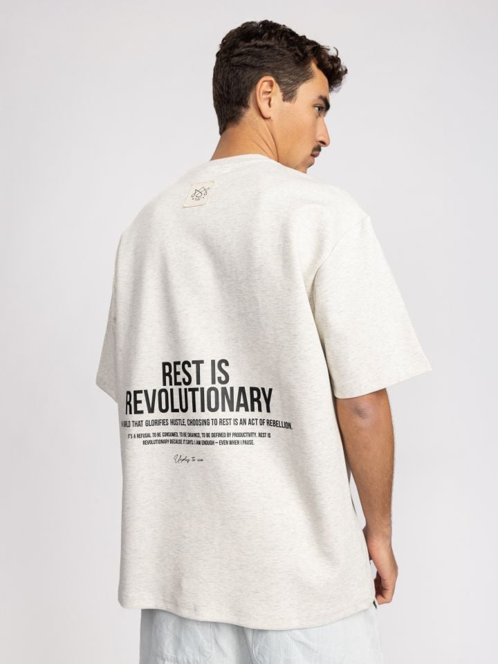 טישרט אובר סייז לגבר ERVOLUTIONARY