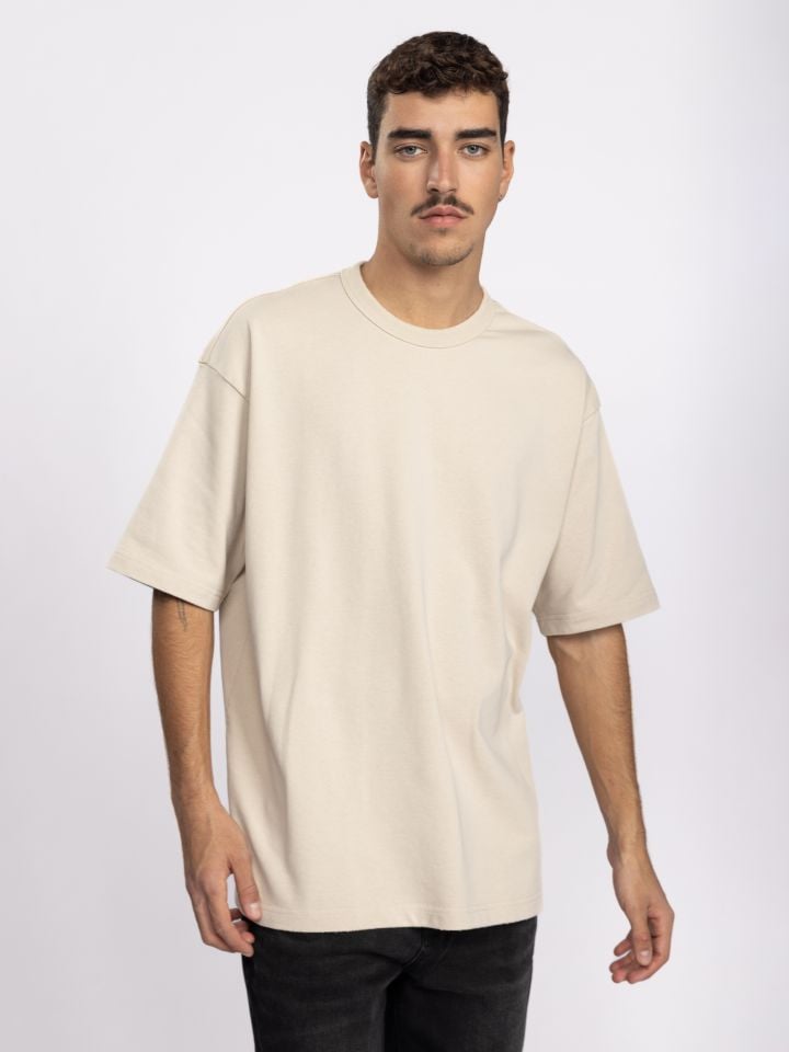 טי שירט חלקה לגבר\n בגזרת Blue Fit