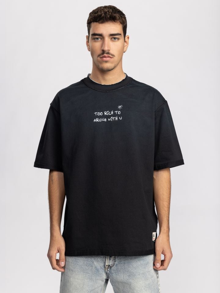 טישרט אובר סייז לגבר RICH